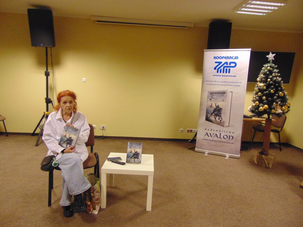 Promocja książki o Bartoszu Wezenborgu  w bibliotece 